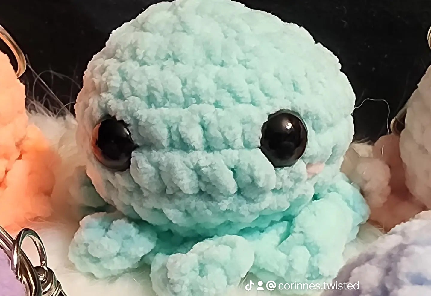 Mini Octopus Keychains