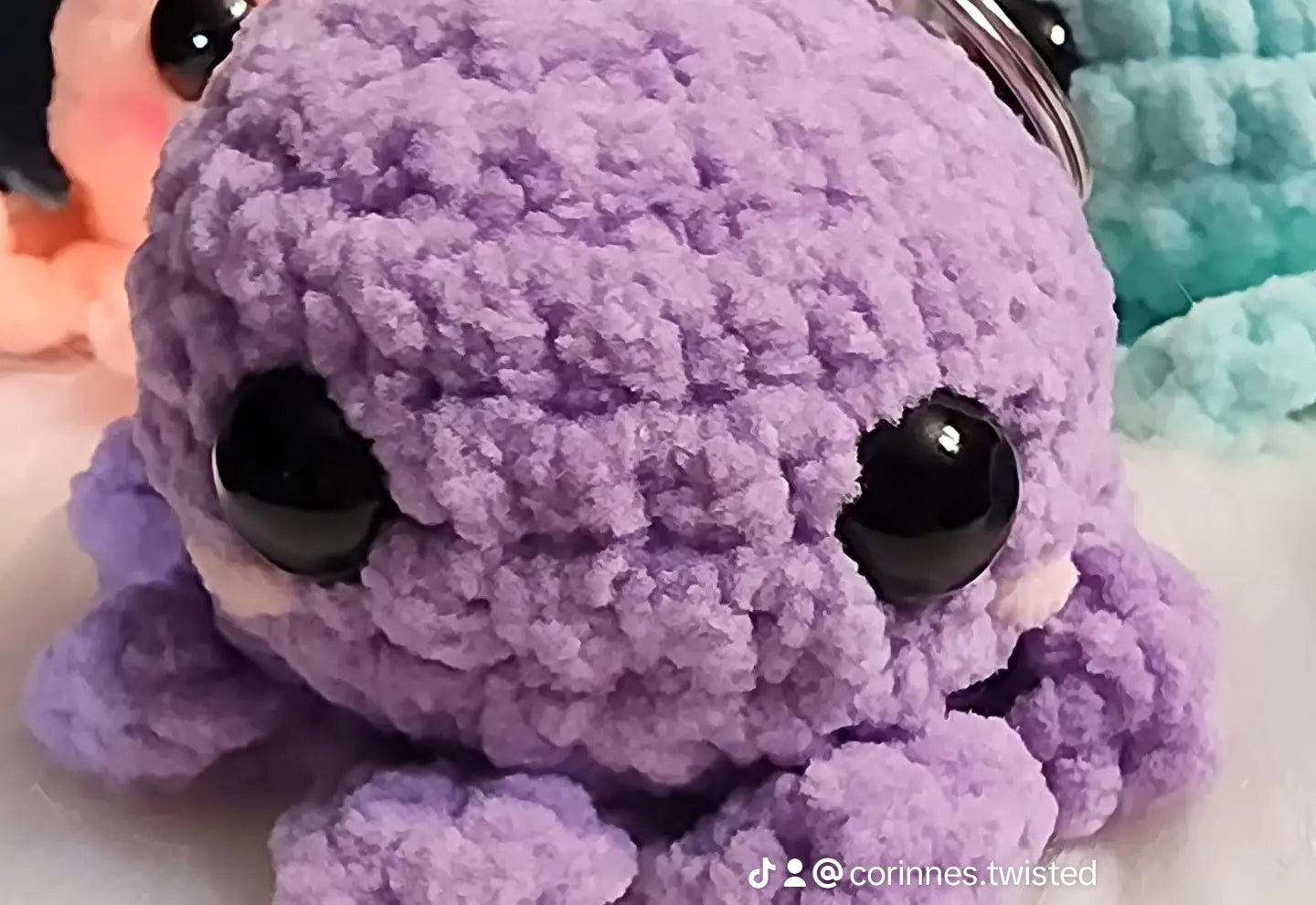 Mini Octopus Keychains