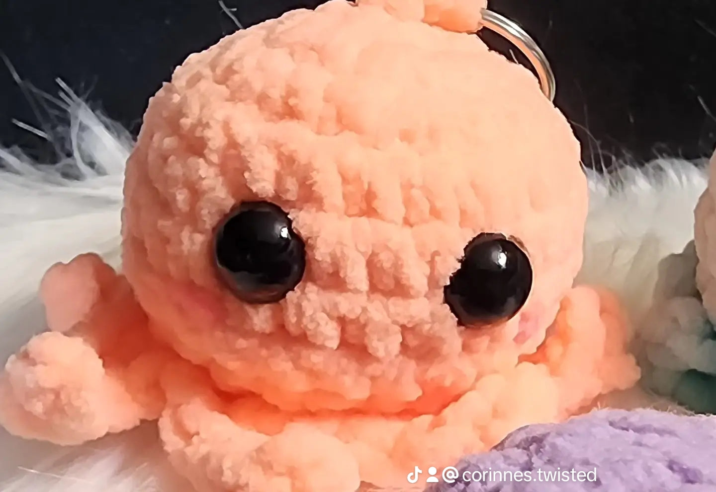 Mini Octopus Keychains