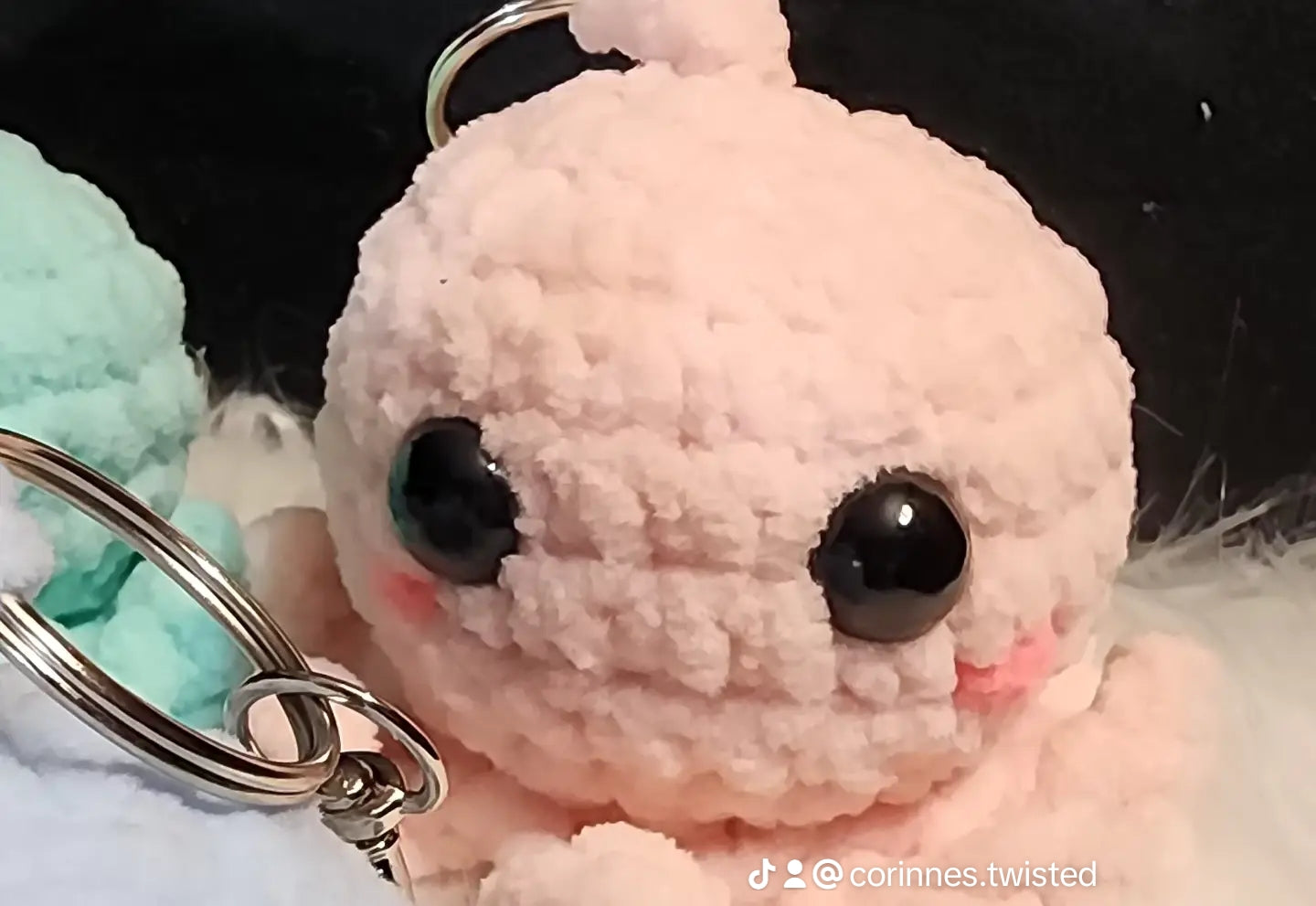 Mini Octopus Keychains